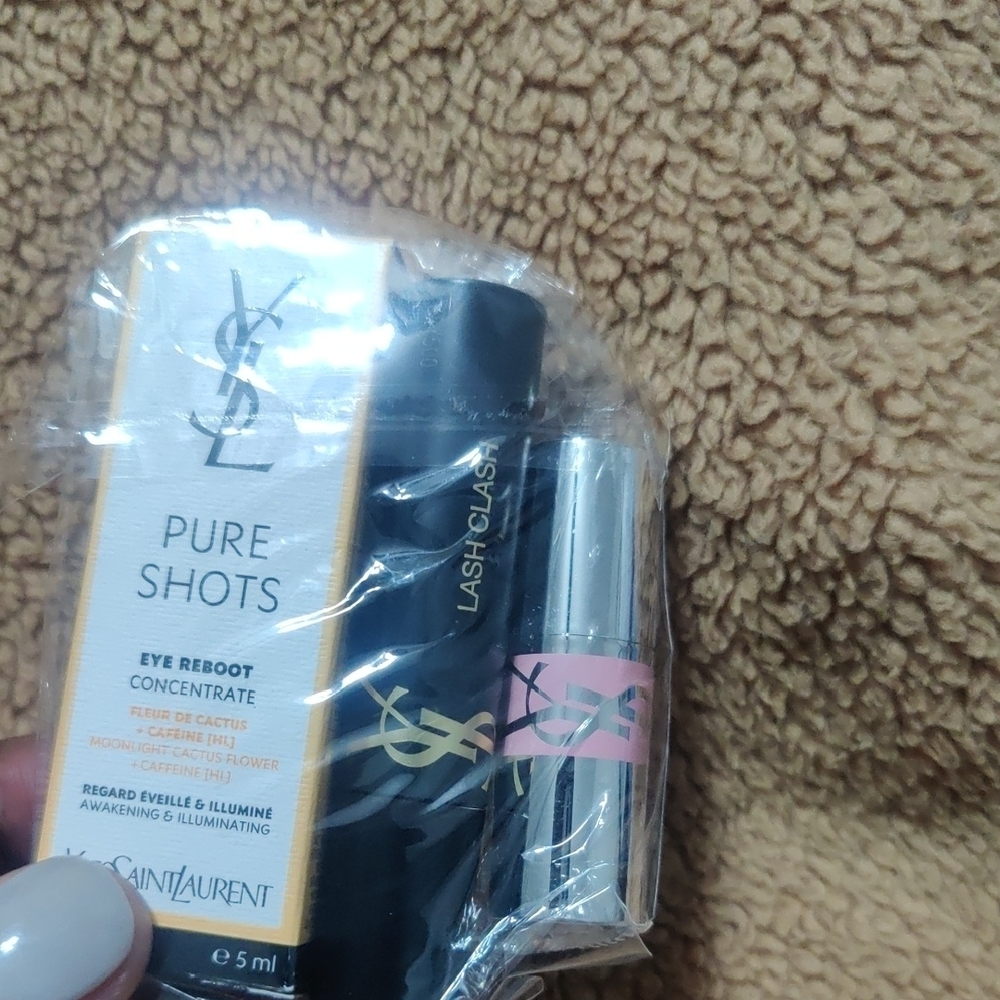 YSL • Pure Shots + Lash Clash Set • NWT • Luxury Skincare + Mascara - Picture 4 of 11